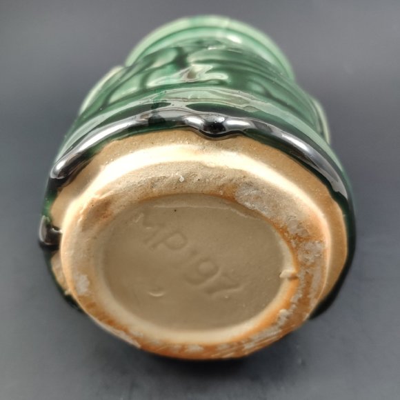 VTG Majolica Elephant Planter Vase 4.5" - Picture 5 of 11